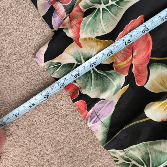 Vintage Hawaii Hawaiian Resort Beach Coastal Tropical Floral Dress Shirt XL - Picture 6 of 7